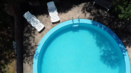 Pileta y parrilla en casa Solar de los Pajaros, Merlo San Luis